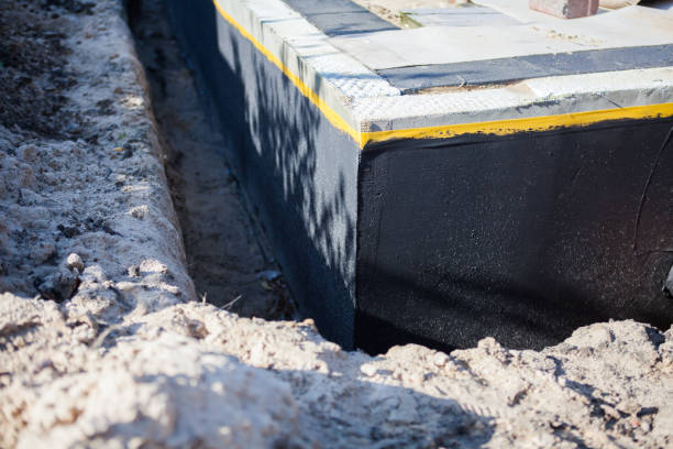 Professional Waterproofing technician working in Independence, VA